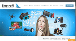 Desktop Screenshot of electrofiloeste.com